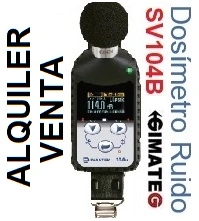 Dosimetro acustico metrologia legal venta alquiler gimateg