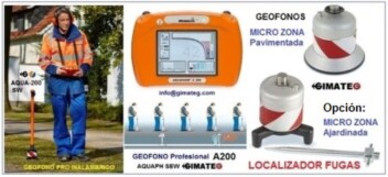 geofono fugas agua profesional SW A200 consulte gimateg