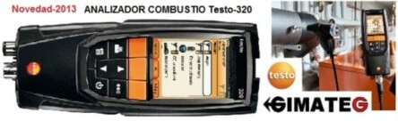 analizador combustion economico testo 320 