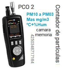 contador particulas solidas en aire , co ,formaldehido gimateg