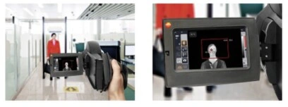 Deteccion de personas con FIEBRE con termograficas testo gimateg