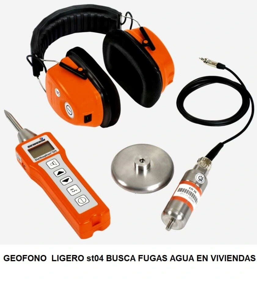 geofono domestico sewerin st04 gimateg busca fugas agua
