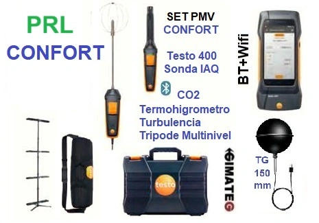 ANALIZADOR CALIDAD AIRE testo400 gimateg