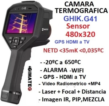 camaras termograficas pro HIKmicro G41 gimateg