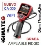 videoscopio con wifi CA330 GimateG distribuidor ridgid