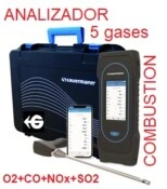 ir a analizador combustion GimateG distribuidor testo sauerman