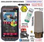 analizador vibracion atex triaxial con foto maquina VSHOOTER GimateG