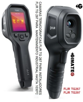 camaras termicas Flir TG267 y Flir TG297 GimateG