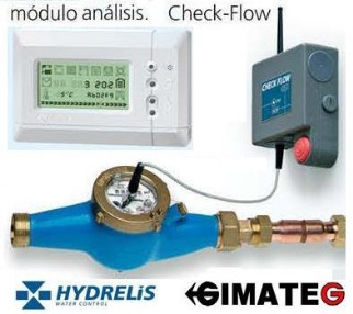 Sistema hydrelis ANTI-FUGAS y CONTROL CONSUMO AGUA