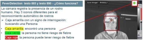 Camara Deteccion de FIEBRE con termografia Testo GimateG