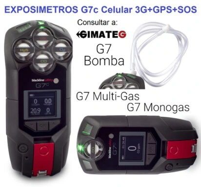 exposimetros COVs y 5 gases alquiler gimateg