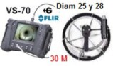 ir a camara inspeccion tubo flir VS70 d28 x 30m gimateg