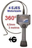 videoscopio industrial articulado 360 grados diametro 4,5mm GimateG