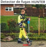 ir a gastraza busca fugas agua HUNTER tracergas H2 gimateg