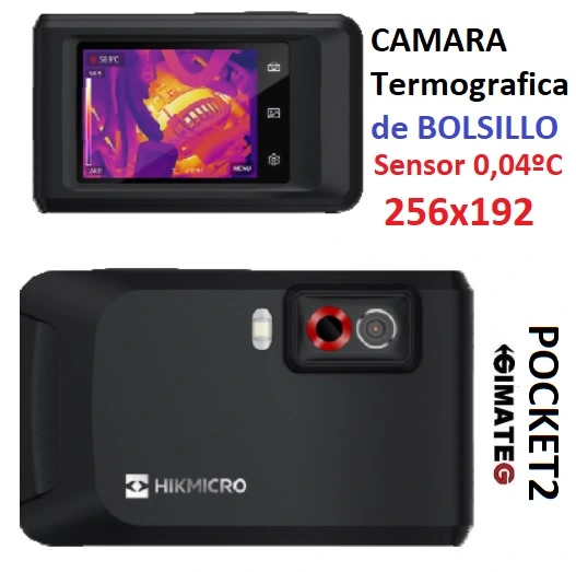 camara termografica de bolsillo pocket2 GimateG Distrib hikmicro