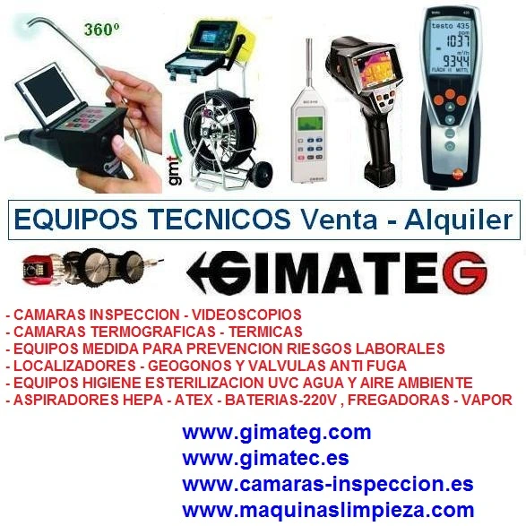 venta y alquiler equipos tecnicos   consultenos gimateg