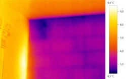 deteccion de PUENTES TERMICOS en las Paredes de Viviendas