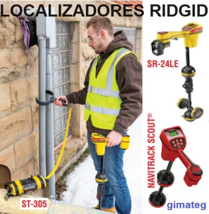 enlace localizadores PRO distribuidor Ridgid gimateg