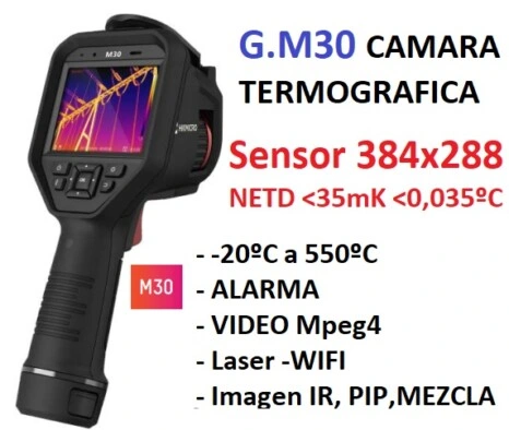 termografica alarma hikmicro M30 gimateg