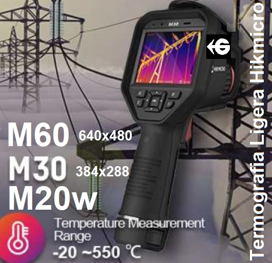 termograficas alarma hikmicro M60 M30 o M20w gimateg