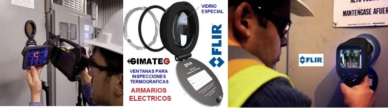 visores ventanas para inspeccion termografica en armarios electricos flir gimateg