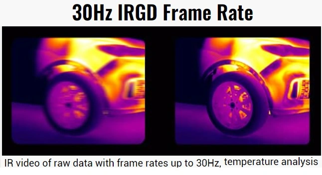video termografico opcion hasta 30Hz H6 guide gimateg